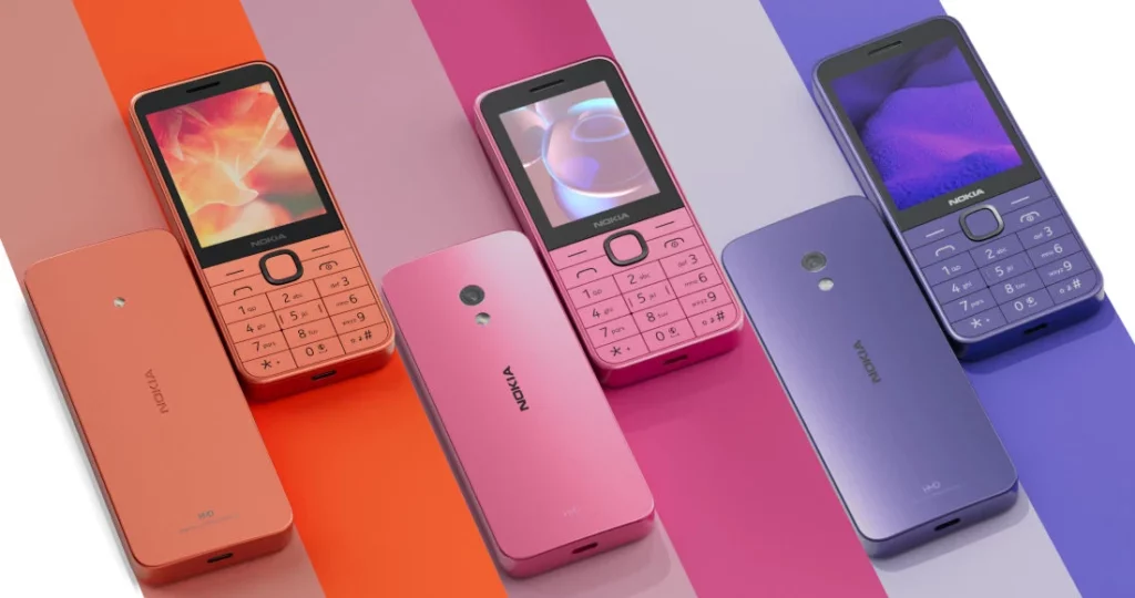 HMD Global представила три модели телефонов Nokia с 4G и поддержкой Youtube