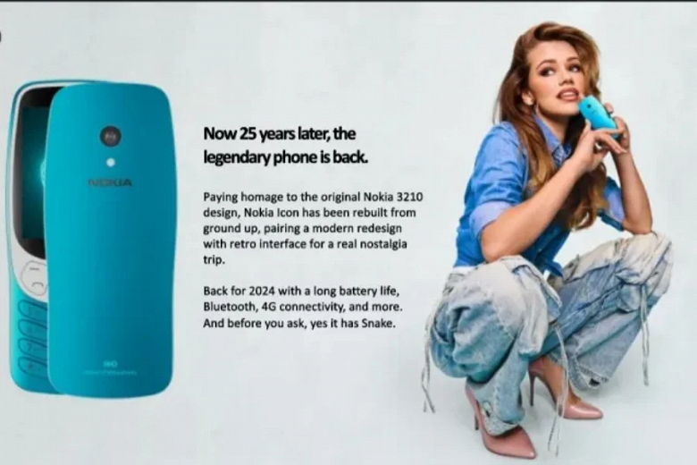 Популярный в конце 1990-х годов Nokia 3310 перевыпустят спустя 25 лет