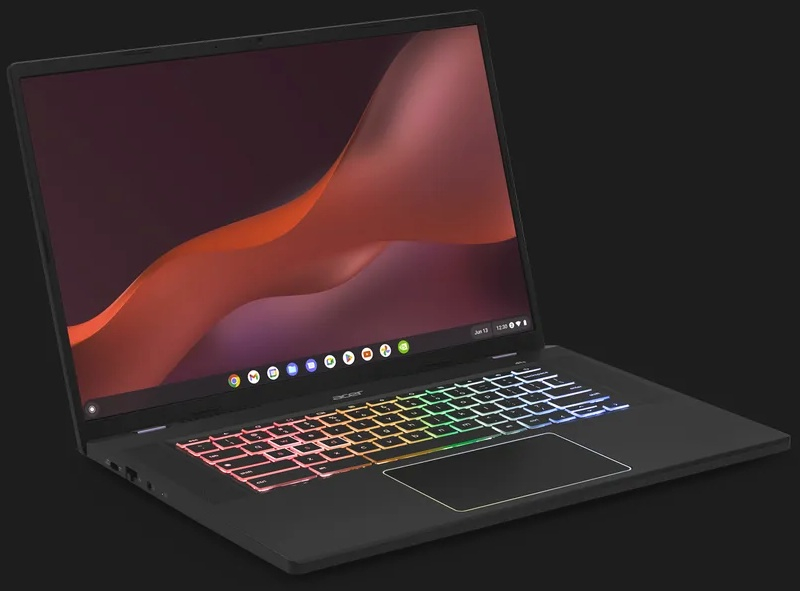 Acer презентовала игровой ноутбук с ChromeOS