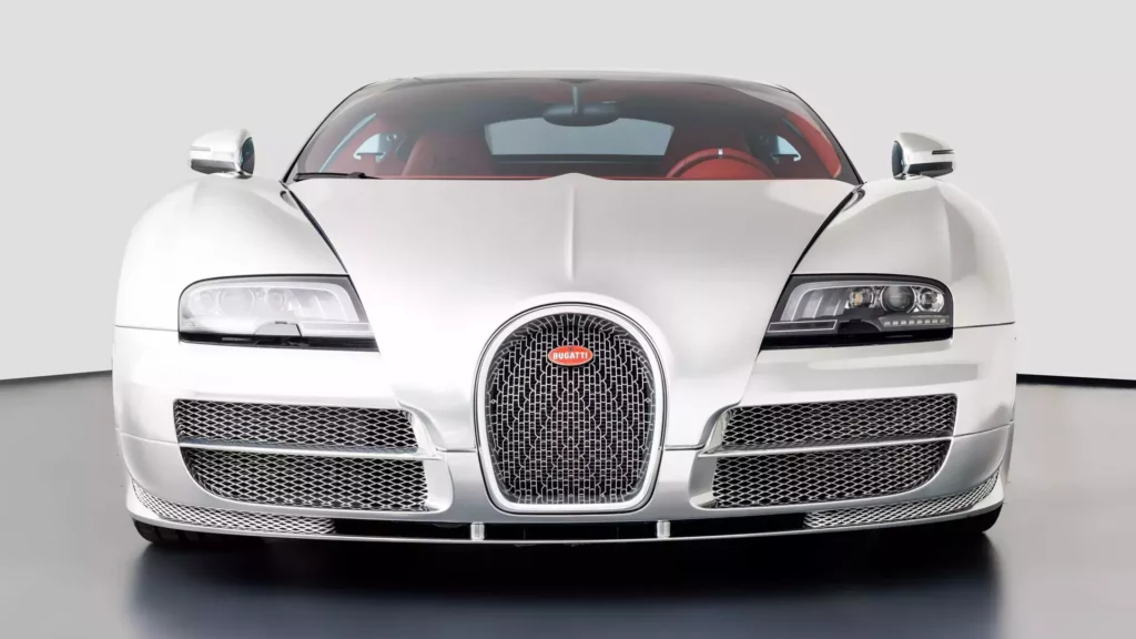 Bugatti сделала и показала уникальный Veyron из 20 тонн алюминия