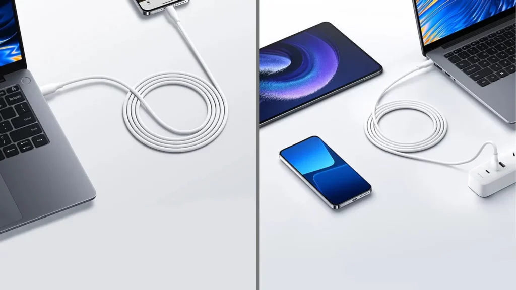 Xiaomi представляет 2-метровый USB-кабель с быстрой зарядкой 120 Вт