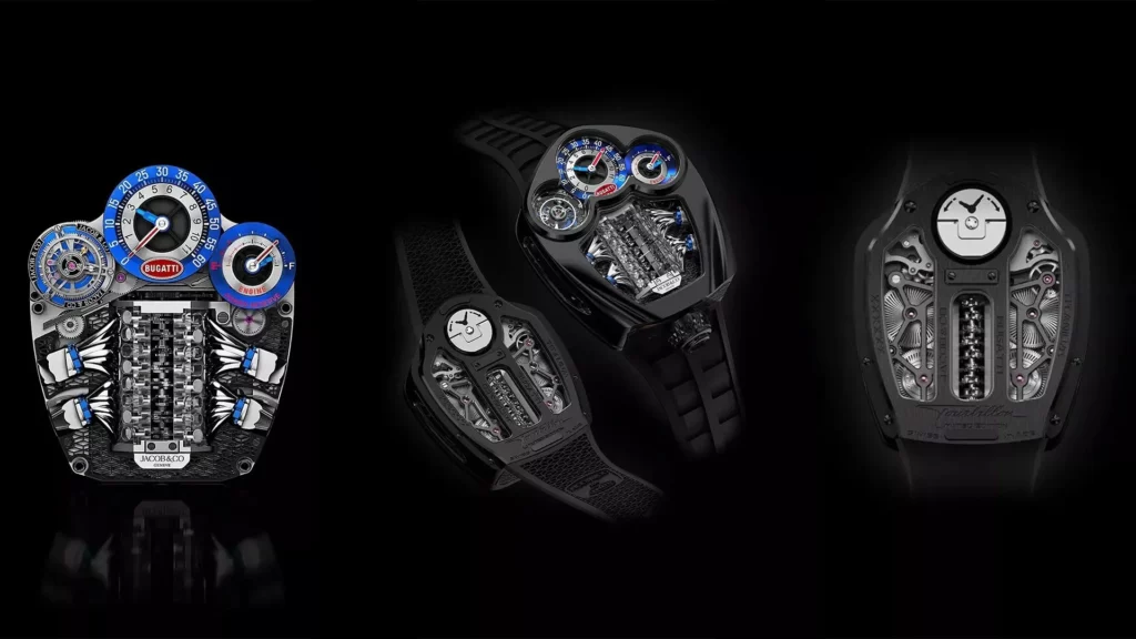 Bugatti выпустила часы с мини-копией двигателя V16 почти за 29 млн рублей