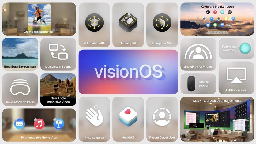 WWDC 2024: Apple представила обновление ОС для Vision Pro