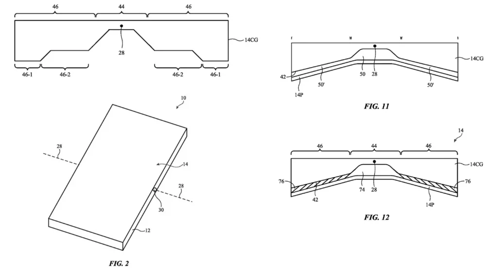 Apple запатентовала прочный гибкий экран для будущего складного iPhone