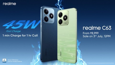 Представлен новый бюджетный смартфон Realme C63