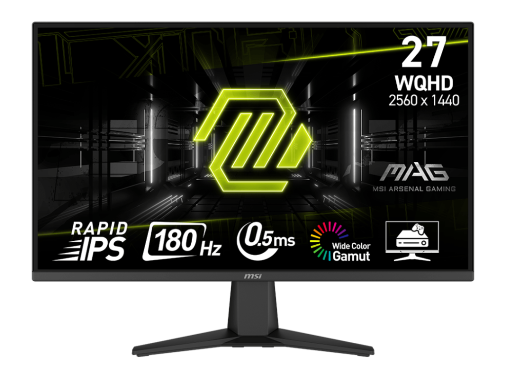 Игровой монитор MSI MAG 275QF оценили в Китае почти в 11 тыс. рублей