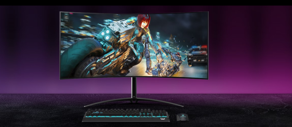 Монитор Acer Predator X45 с огромным OLED-экраном начали продавать в РФ