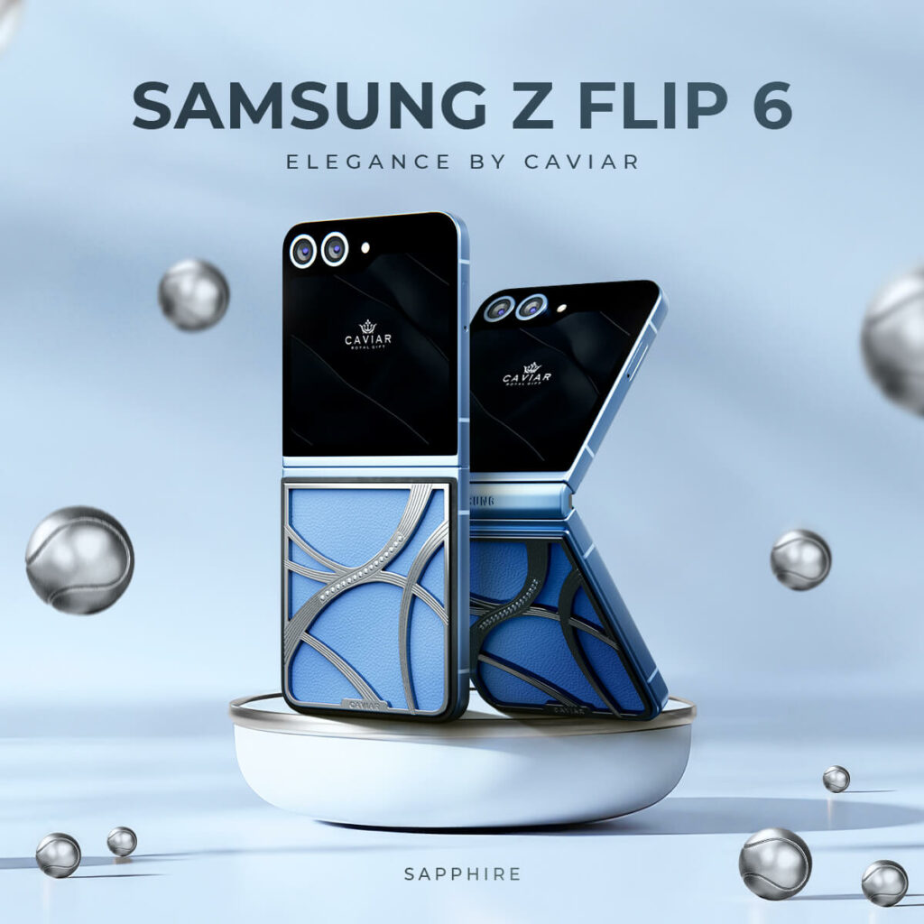 Caviar выпустил Samsung Galaxy Z Flip6 в стиле теннисного корта за 500 тыс. рублей