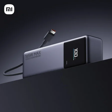 Xiaomi начала продажи пауэрбанка на 10 000 мАч со встроенным USB-C кабелем