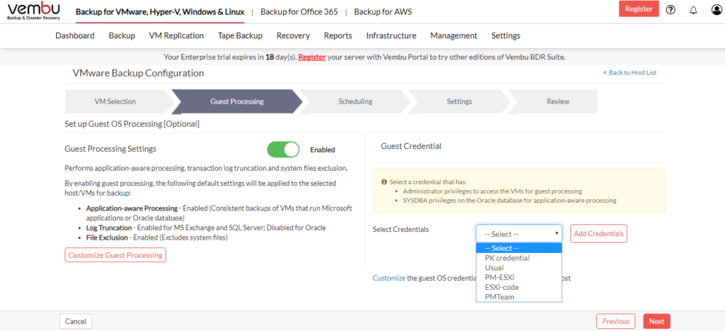 Система резервного копирования VEMBU BDRSUITE как аналог VEEAM и Кибер Бэкап