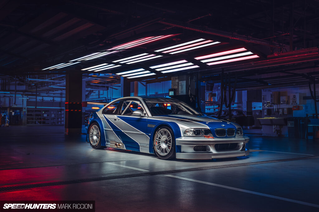 Представлена реальная BMW M3 GTR из Need for Speed в 30-летия игры