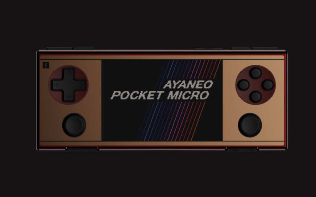 Ayaneo выпустила карманную консоль Pocket Micro Retro Gold с ретро-дизайном