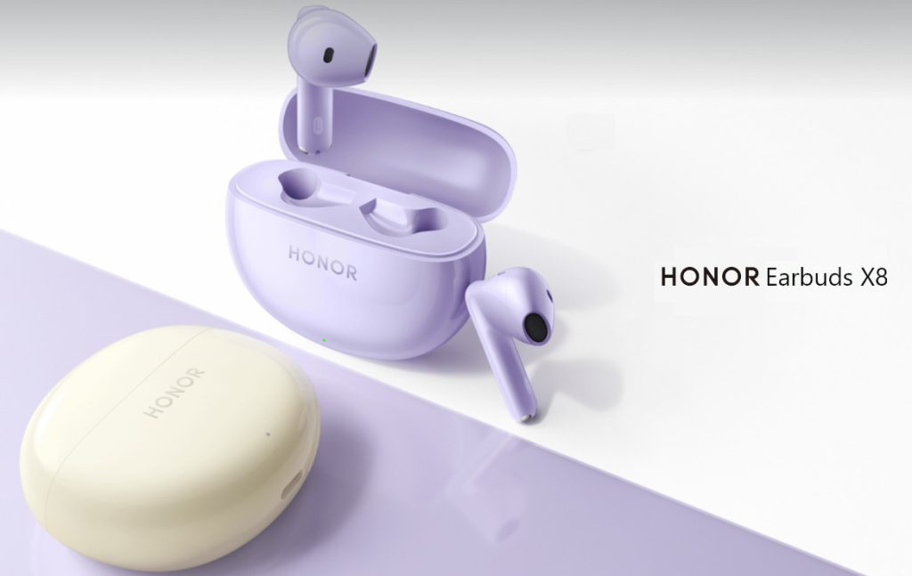 Honor выпустила TWS-наушники Earbuds X8 с ИИ-шумоподавлением за 41 доллар