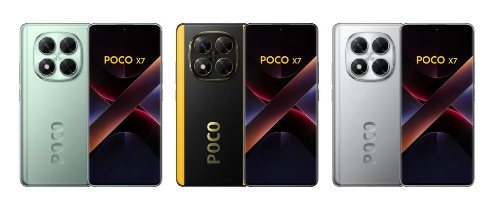 Инсайдер опубликовал рендеры и характеристики грядущих Xiaomi POCO X7 и X7 Pro