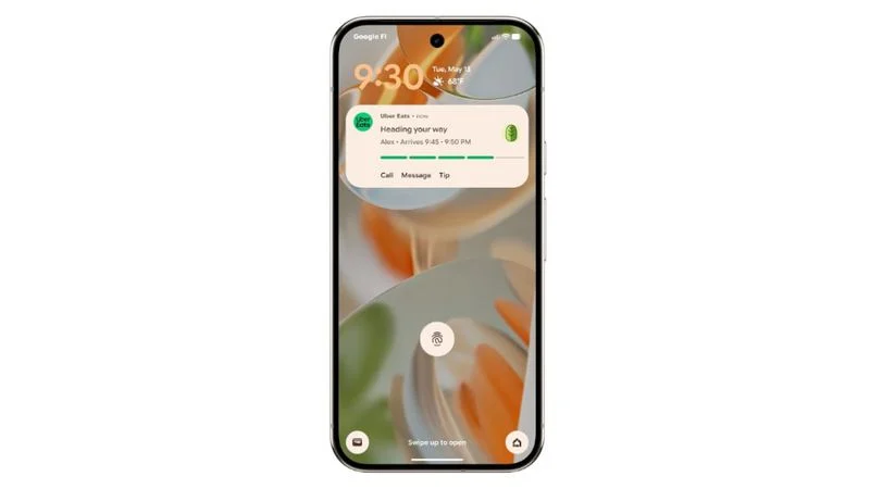 Google провела интеграцию функции Live Updates в Android 16