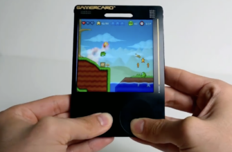 Представили GamerCard - портативный эмулятор размером с подарочную карту