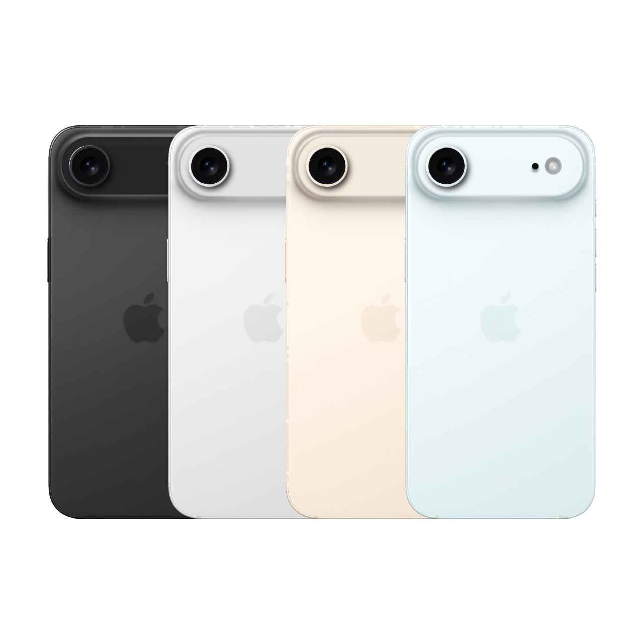 В Сети показали рендеры iPhone 17 и 17 Air во всех цветах