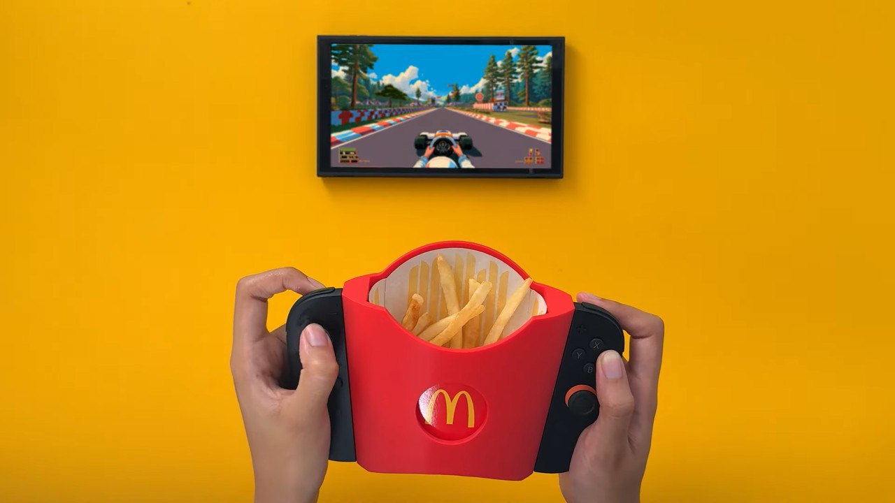 На 3D-платформе появился держатель для Switch 2 и картошки фри