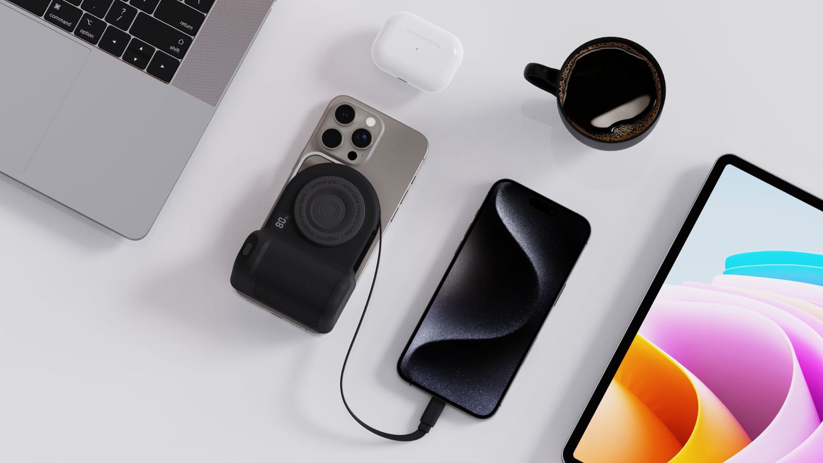 Belkin представила гибридный держатель для камеры с внешним аккумулятором