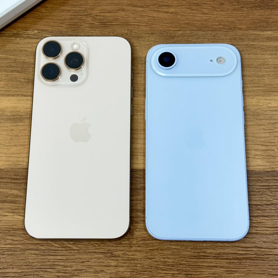 iPhone 17 Air или iPhone 16 Pro Max — что выбрать в 2025 году: подробное сравнение