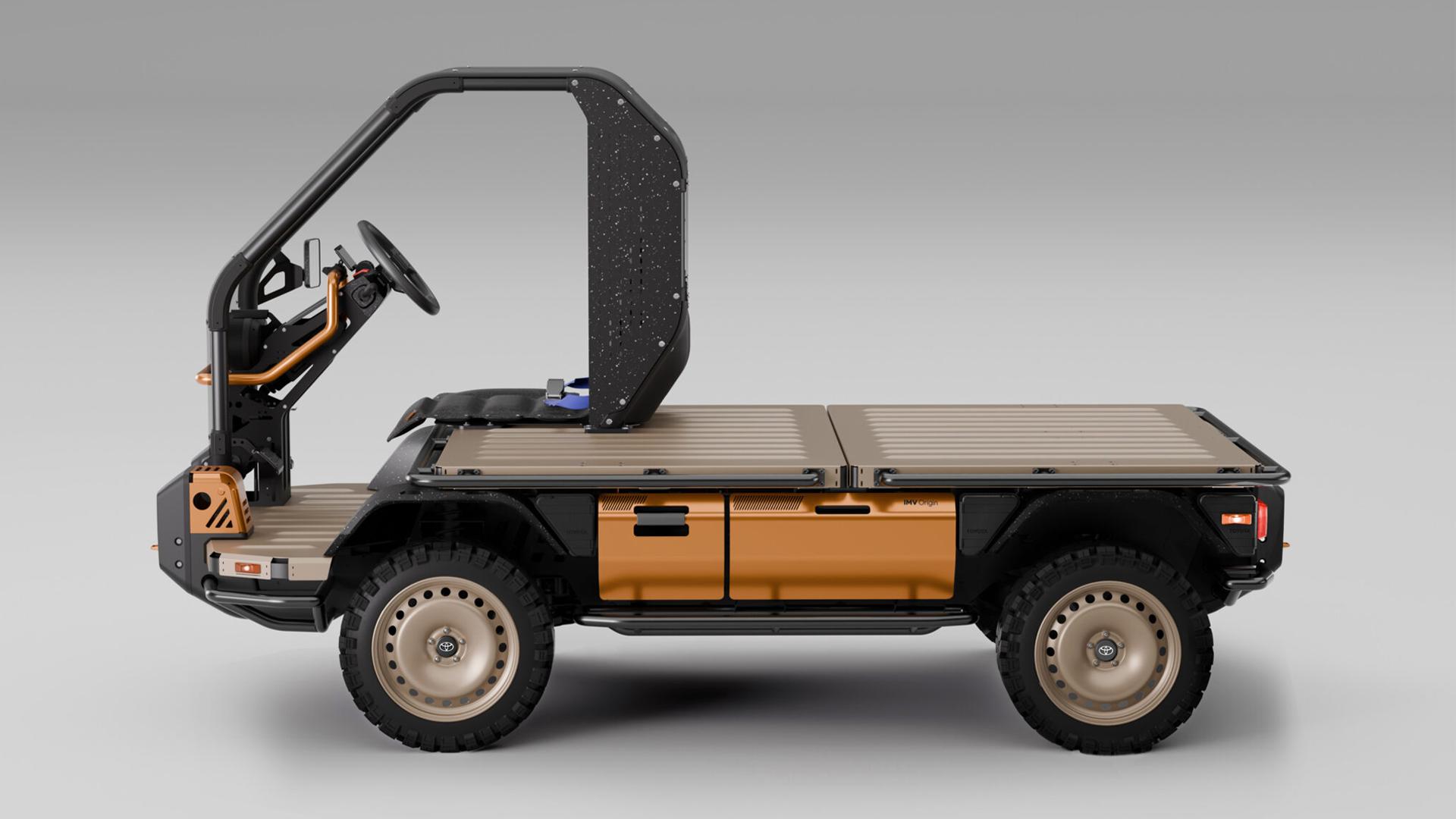 Toyota показала внедорожник IMV Origin, который владельцы будут «дособирать» Toyota показала внедорожник IMV Origin, который владельцы будут «дособирать»