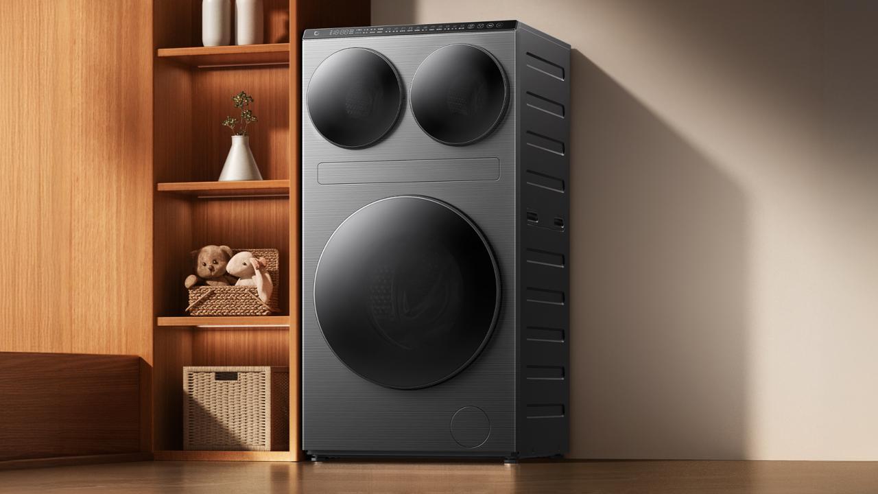 Xiaomi выпустила стиральную машину с тремя барабанами Xiaomi выпустила стиральную машину с тремя барабанами